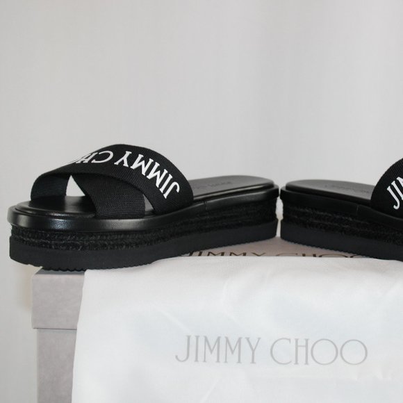 Jimmy Choo Black Flat - Picture 1 of 3